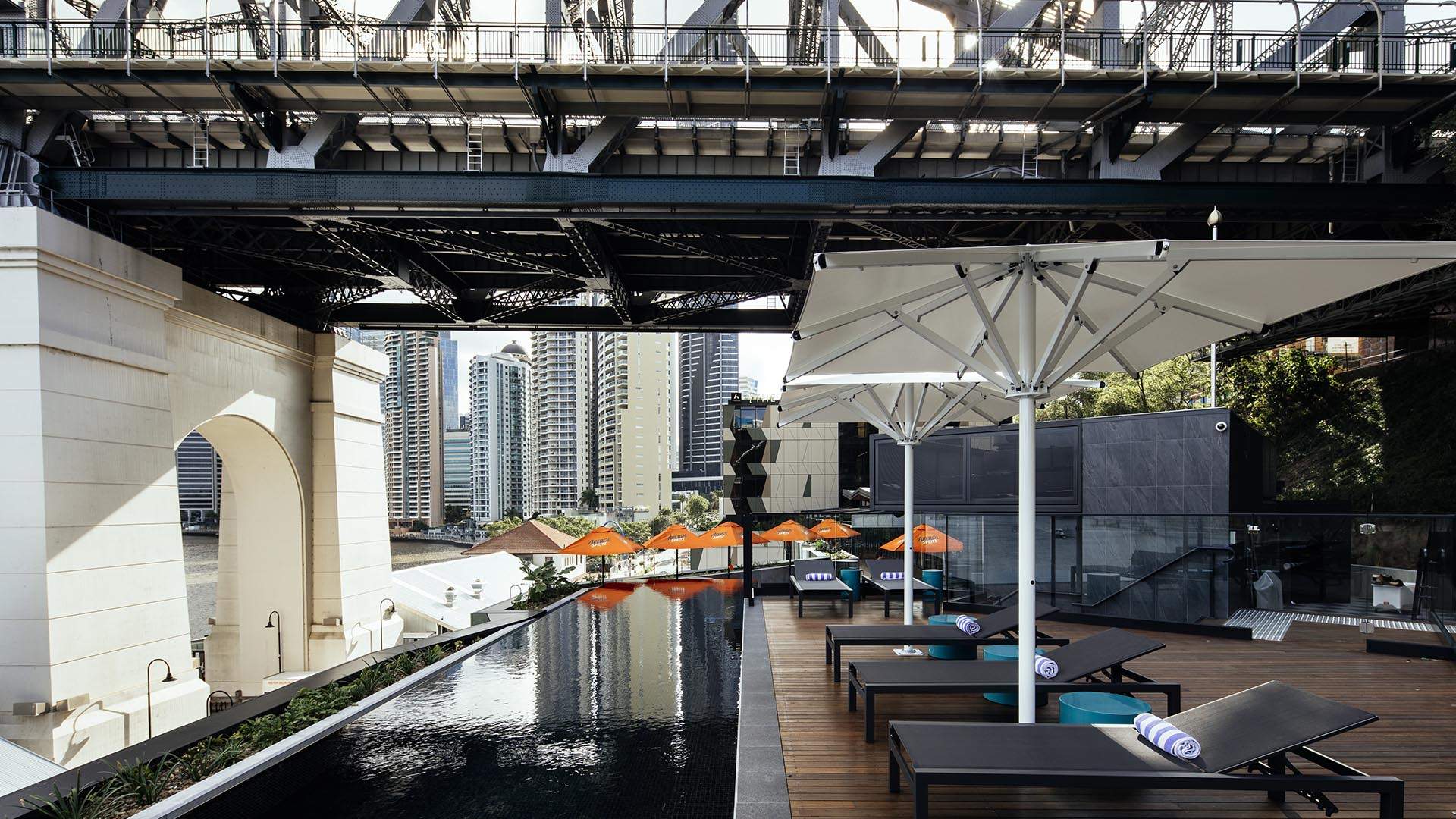 Brisbane's New Riverside Art Series Hotel Is Now Open Beneath the Story Bridge