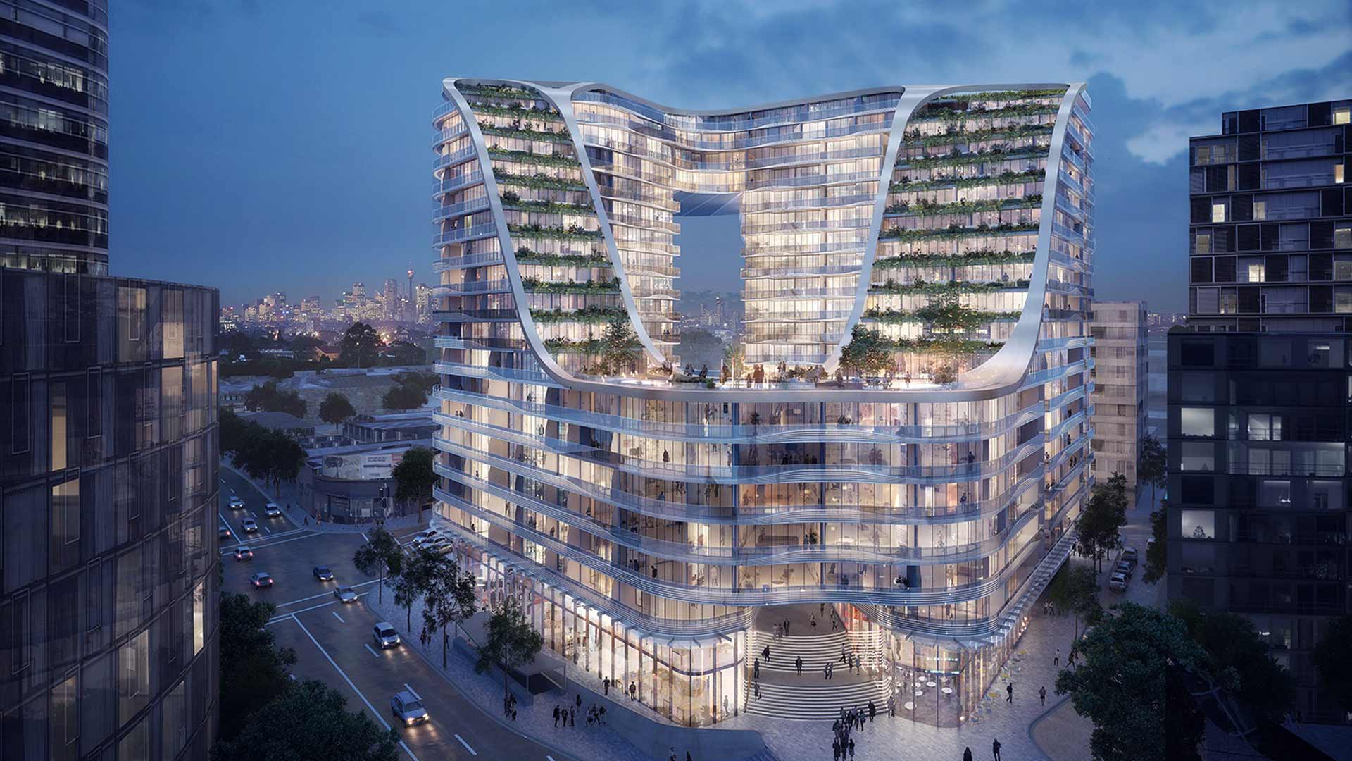 Green Square Is Getting a Futuristic Residential Development with Its Own Food-Filled Laneway