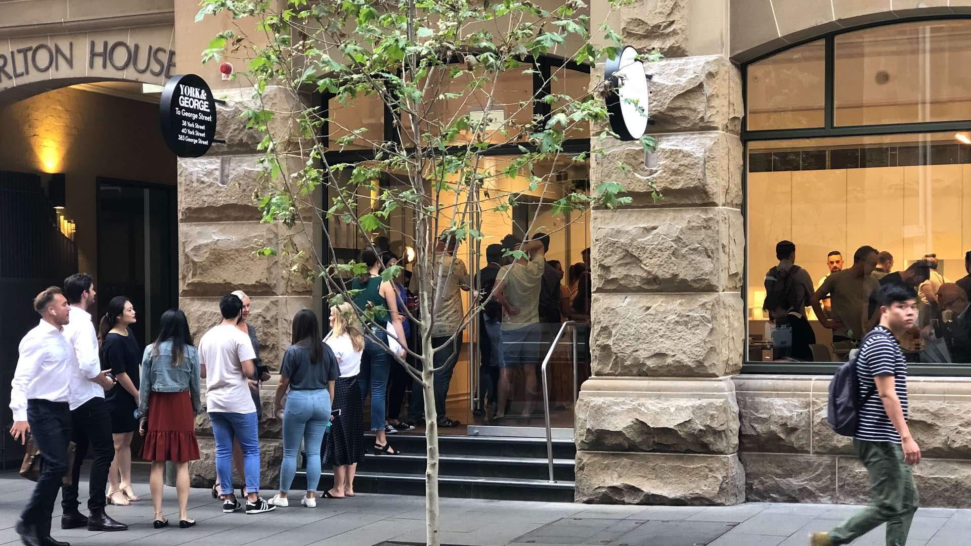 George Street pedestrian boulevard and Devonshire Street public space -  City of Sydney