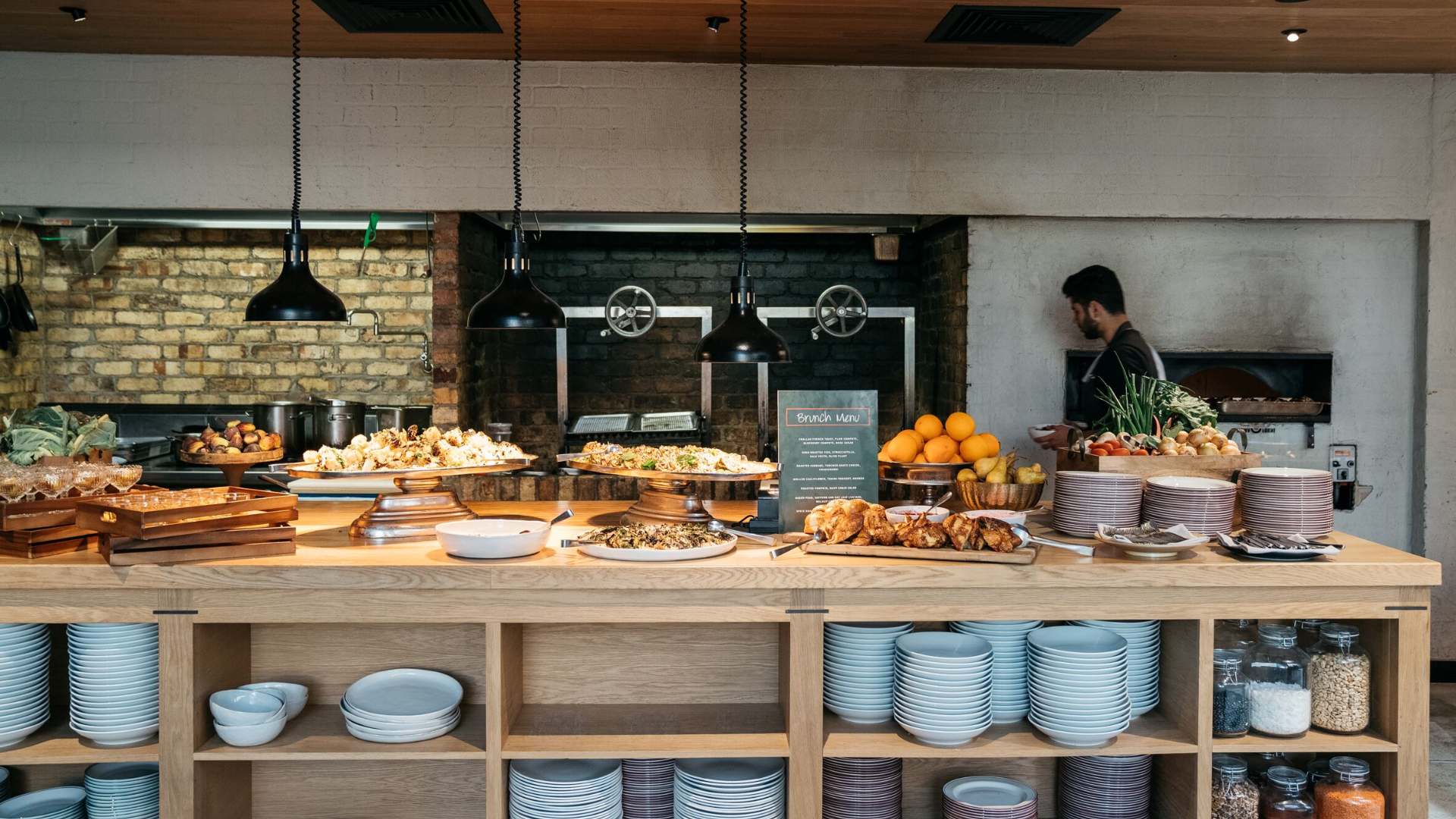 Half Acre brunch buffet - one of the best bottomless brunches in Melbourne