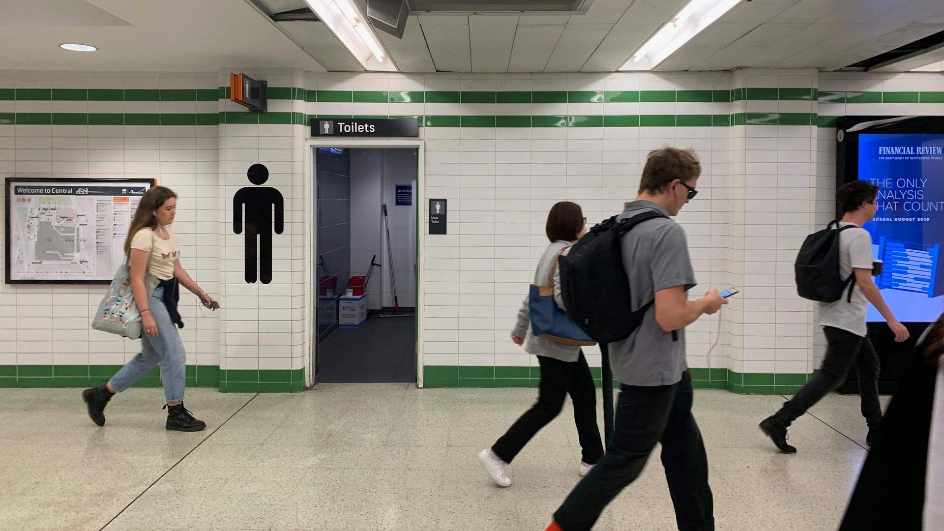 A Heap of Sydney's Train Station Restrooms Have Been Transformed Into
