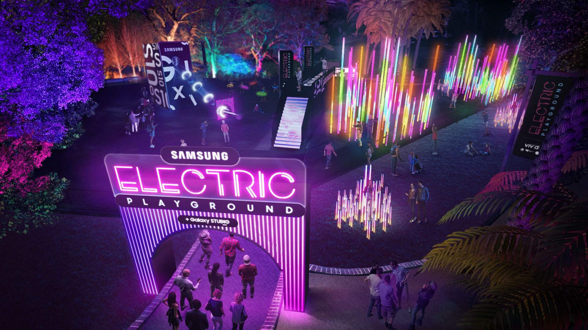 An Interactive Neon-Lit Playground for Kidults Is Popping Up at Circular Quay During Vivid