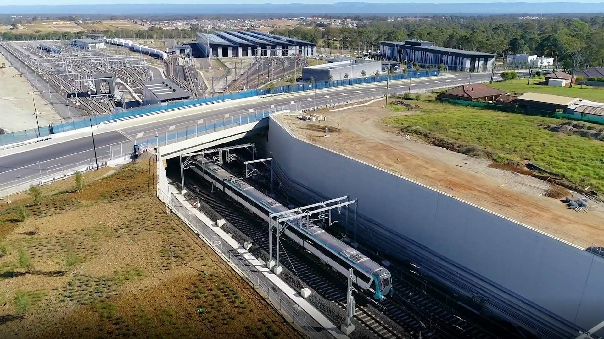 Sydney's Billion-Dollar Metro North West Railway Line Is Launching This Month