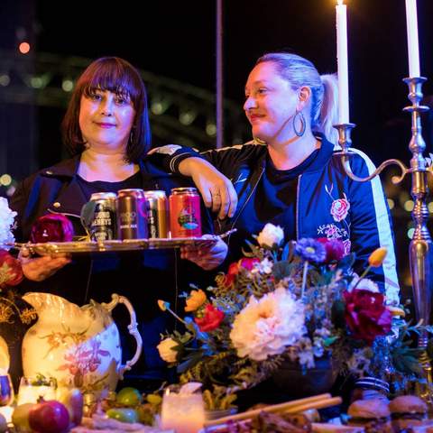 The Sydney Opera House's Vivid Pop-Up Bar Is an Opulent Post-Punk Homage to The Cure