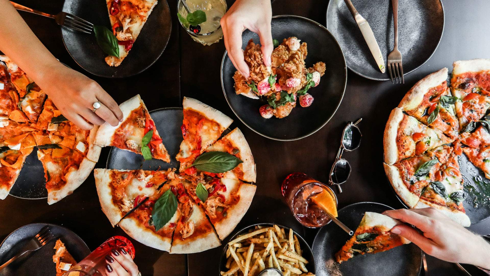 Bottomless Pizza and Cocktails Concrete Playground