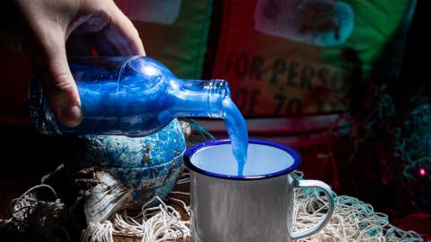 The Royal Botanic Garden Sydney's Vivid Pop-Up Bar