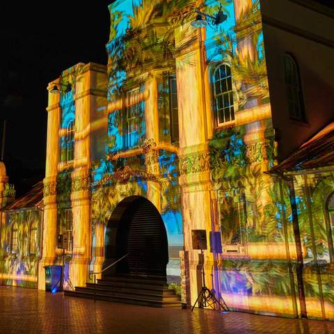 Sydney's Taronga Zoo Has Once Again Been Spectacularly Illuminated for Vivid