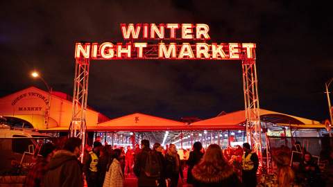 Queen Victoria Winter Night Market 2019