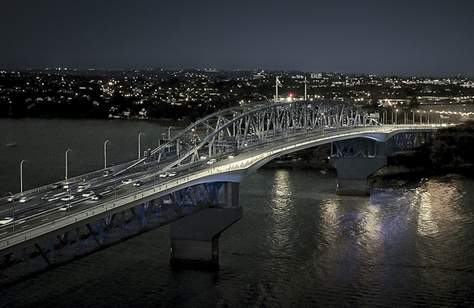 A New Design Has Been Released for Auckland Harbour's Pedestrian Bridge