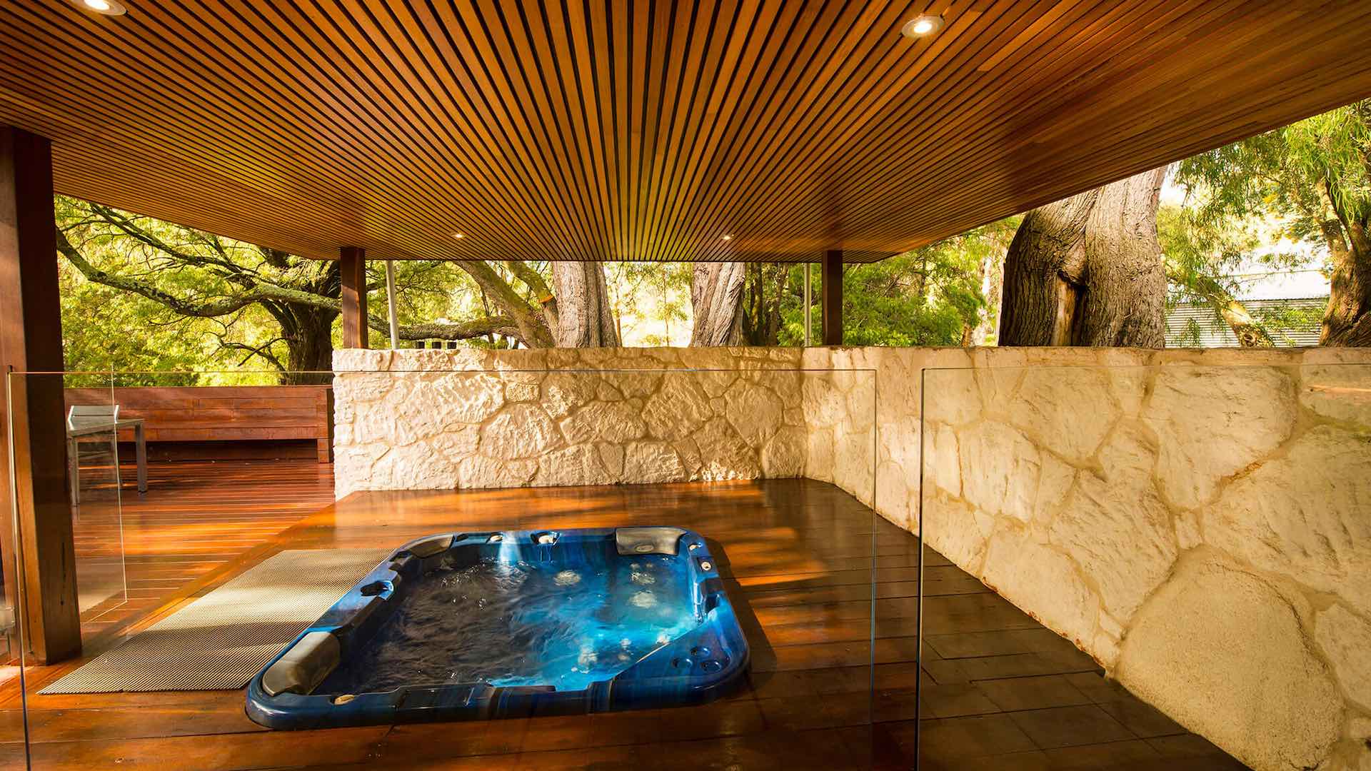 Losari Retreat in Margaret River with private hot tubs