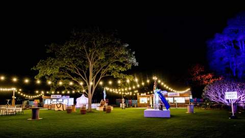 The Royal Botanic Garden Sydney's Vivid Pop-Up Bar