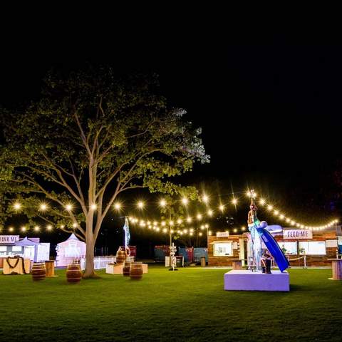 The Royal Botanic Garden Sydney's Vivid Pop-Up Bar