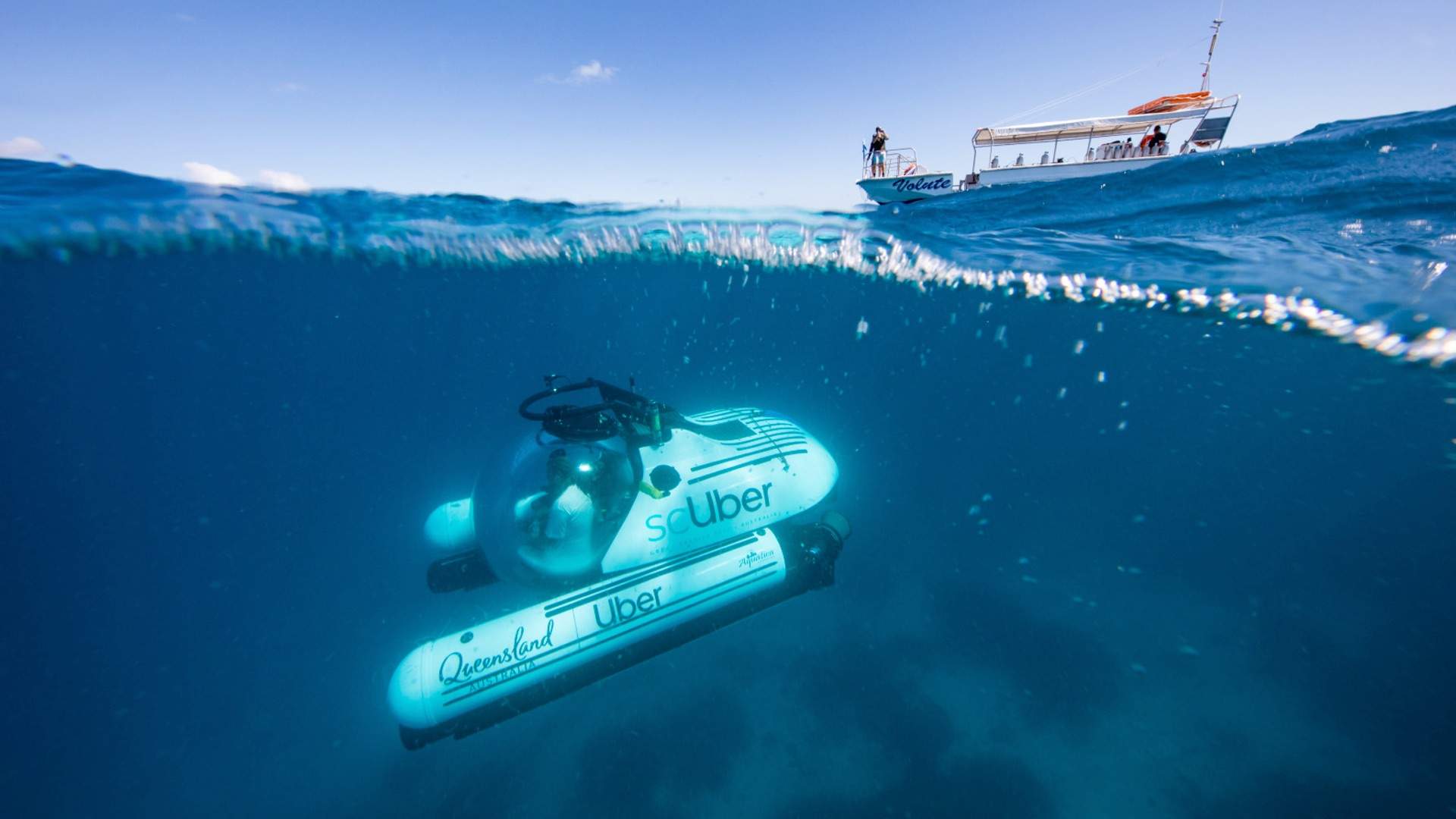 You Can Now Order an Uber Submarine to Explore the Depths of the Great Barrier Reef