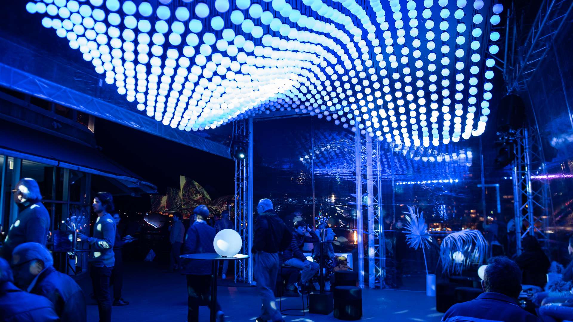 A Look Inside The American Express Vivid Lounge