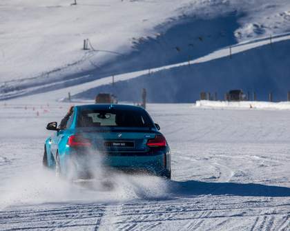This Winter Driving Experience Lets You Tackle a Snow-Covered Race Track