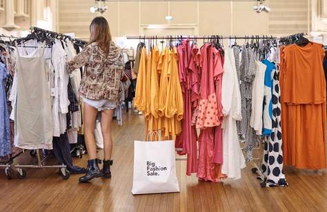 Big Fashion Sale Online Pop-Up Event