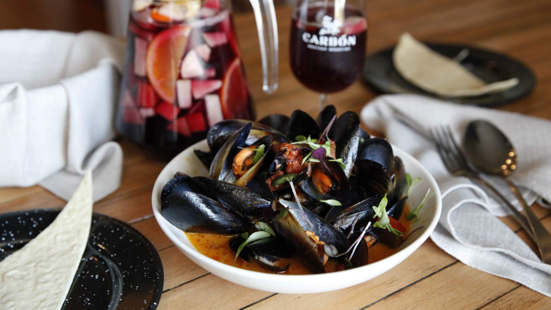 Carbon's Mussels and Sangria Nights