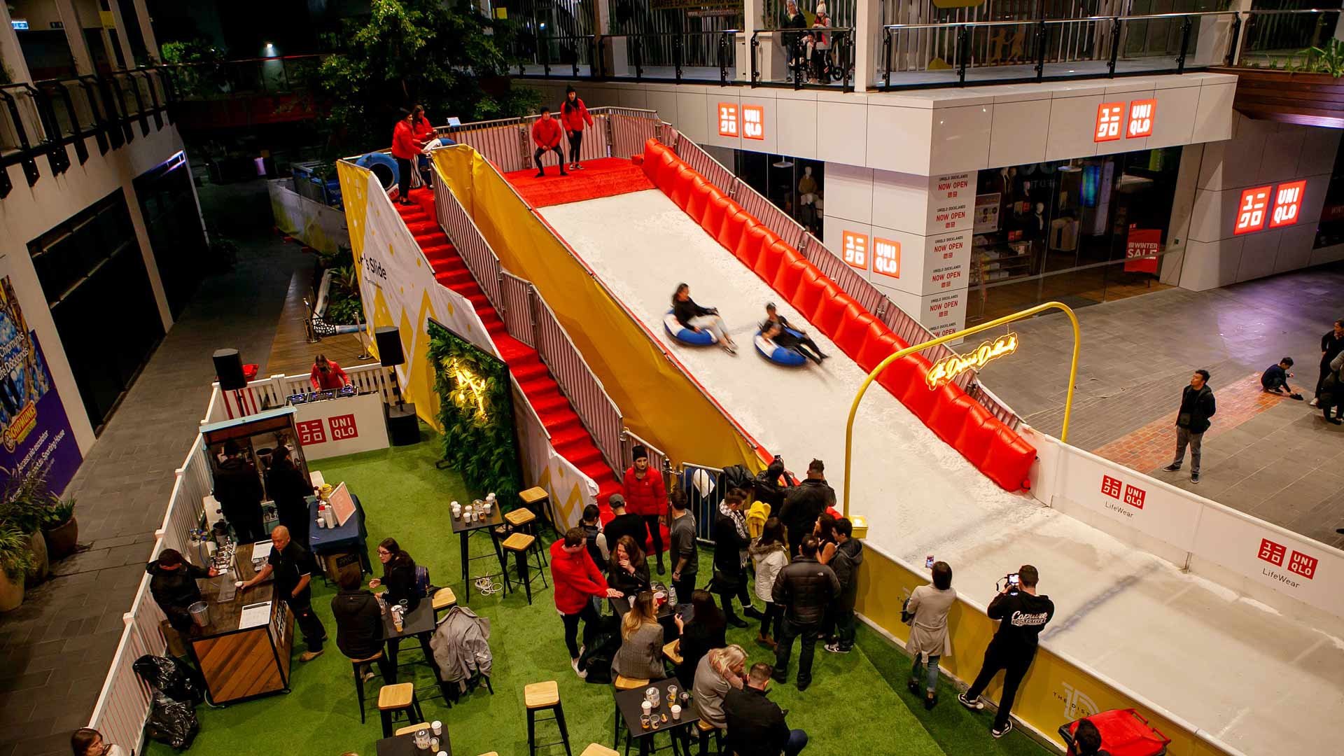 The District Ice Slide Concrete Playground