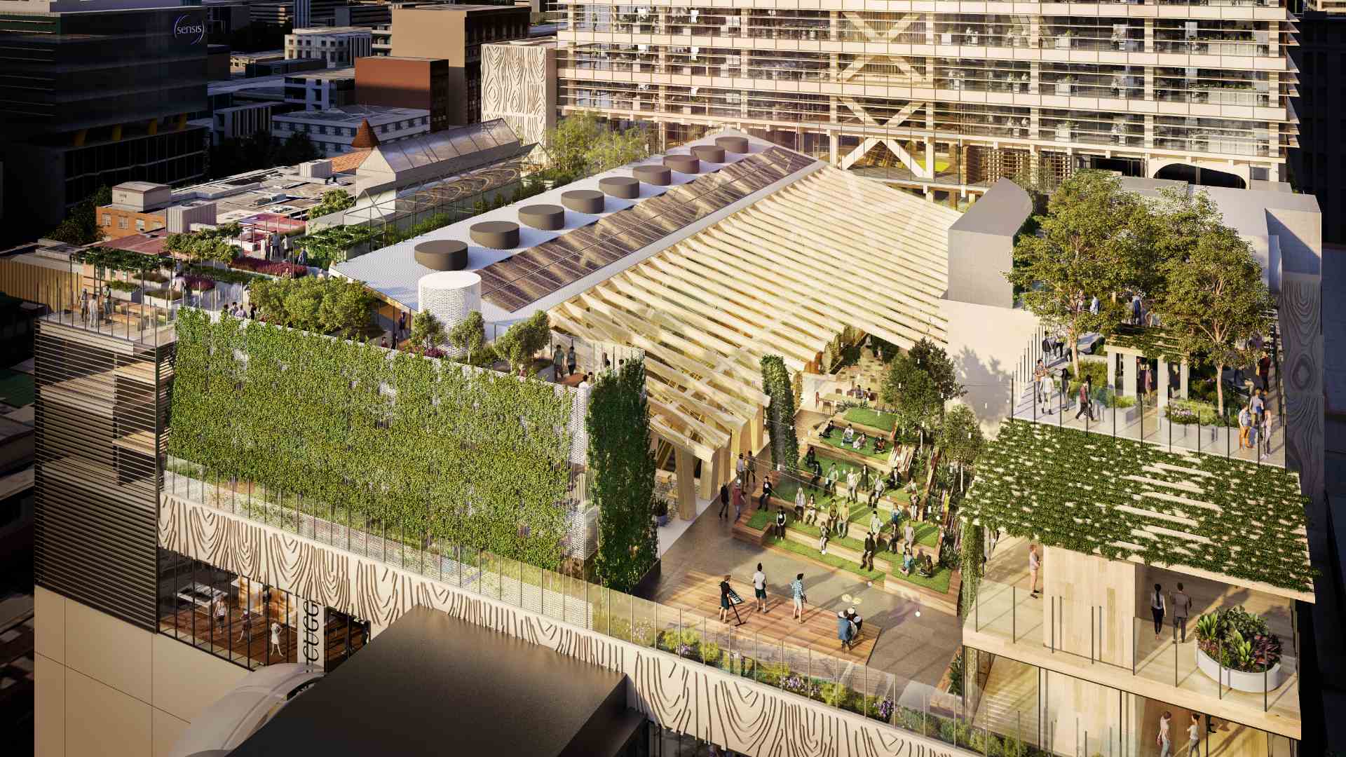 Melbourne Central Could Be Getting Its Own Open-Air Rooftop Filled with Art and Food Stalls