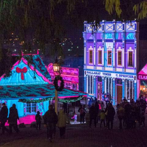 Winter Wonderlights at Sovereign Hill