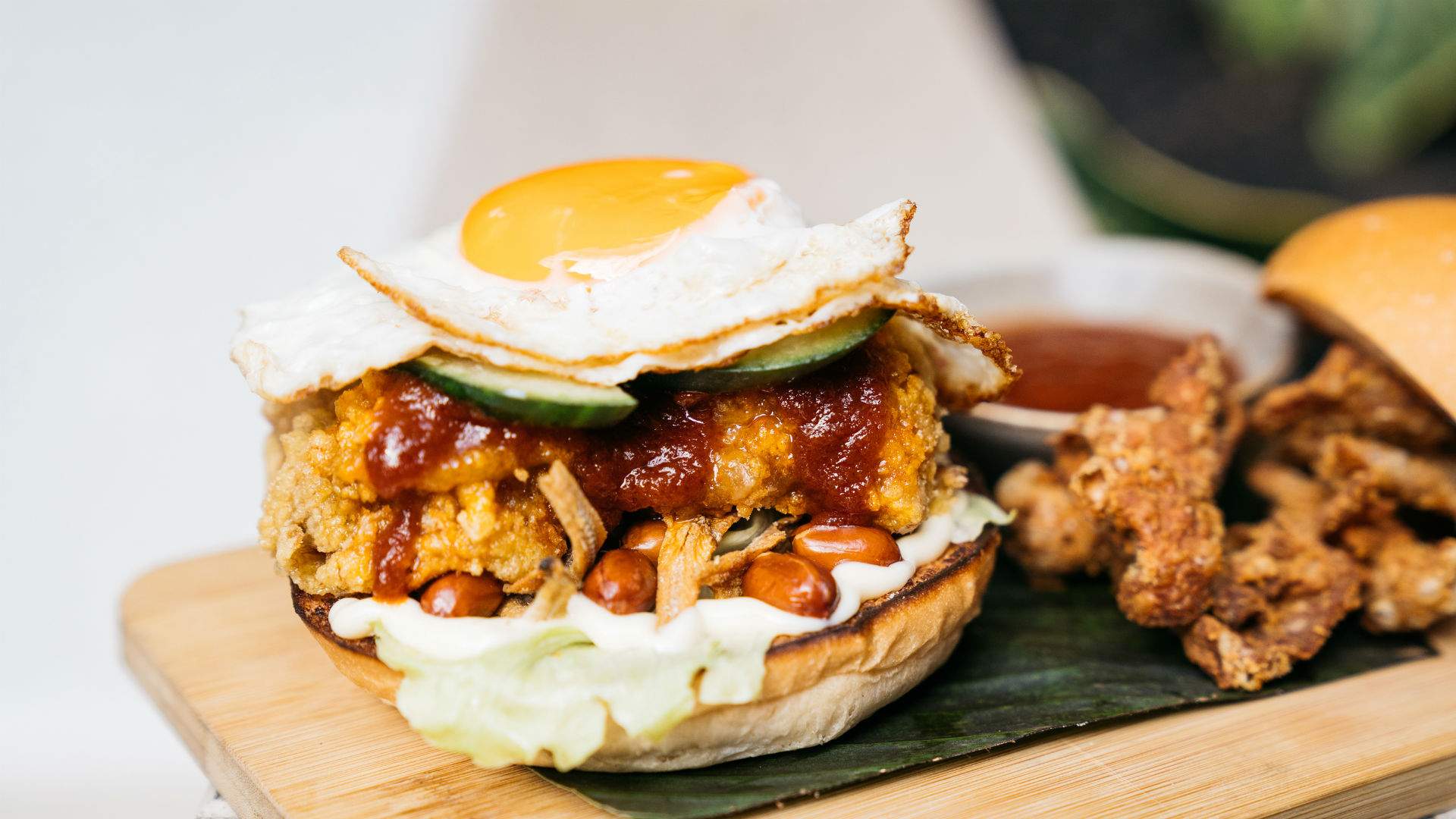 PappaRich Is Launching a Limited-Edition Nasi Lemak Burger This Winter