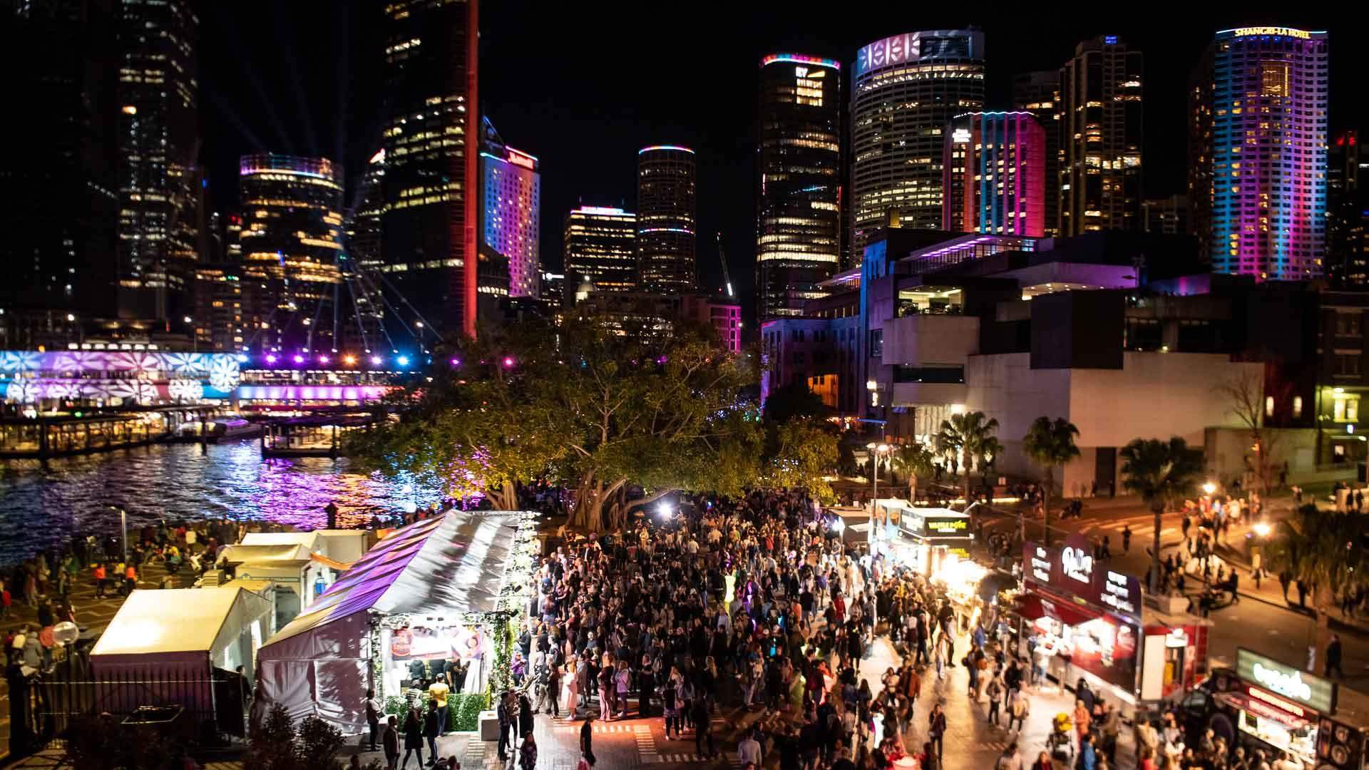 A Look Inside The American Express Vivid Lounge