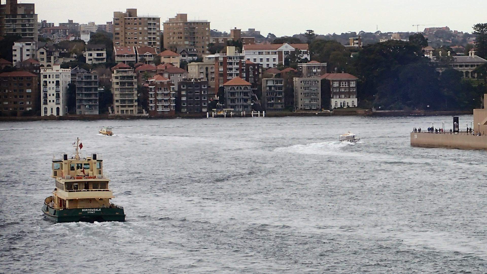 Ferries Between Circular Quay and Manly Have Been Cancelled Because of Huge Swell