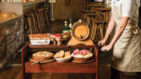 Camperdown's Acre Eatery Has Been Transformed Into an Italian Farmhouse for Winter