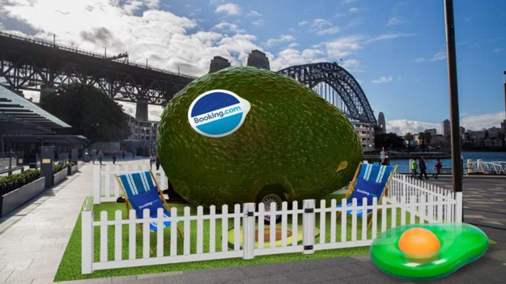 An Avocado-Shaped Tiny Home Is Popping Up in Circular Quay