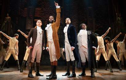 Background image for Lin-Manuel Miranda's 'Hamilton' with the Original Broadway Cast Is Heading to Cinemas