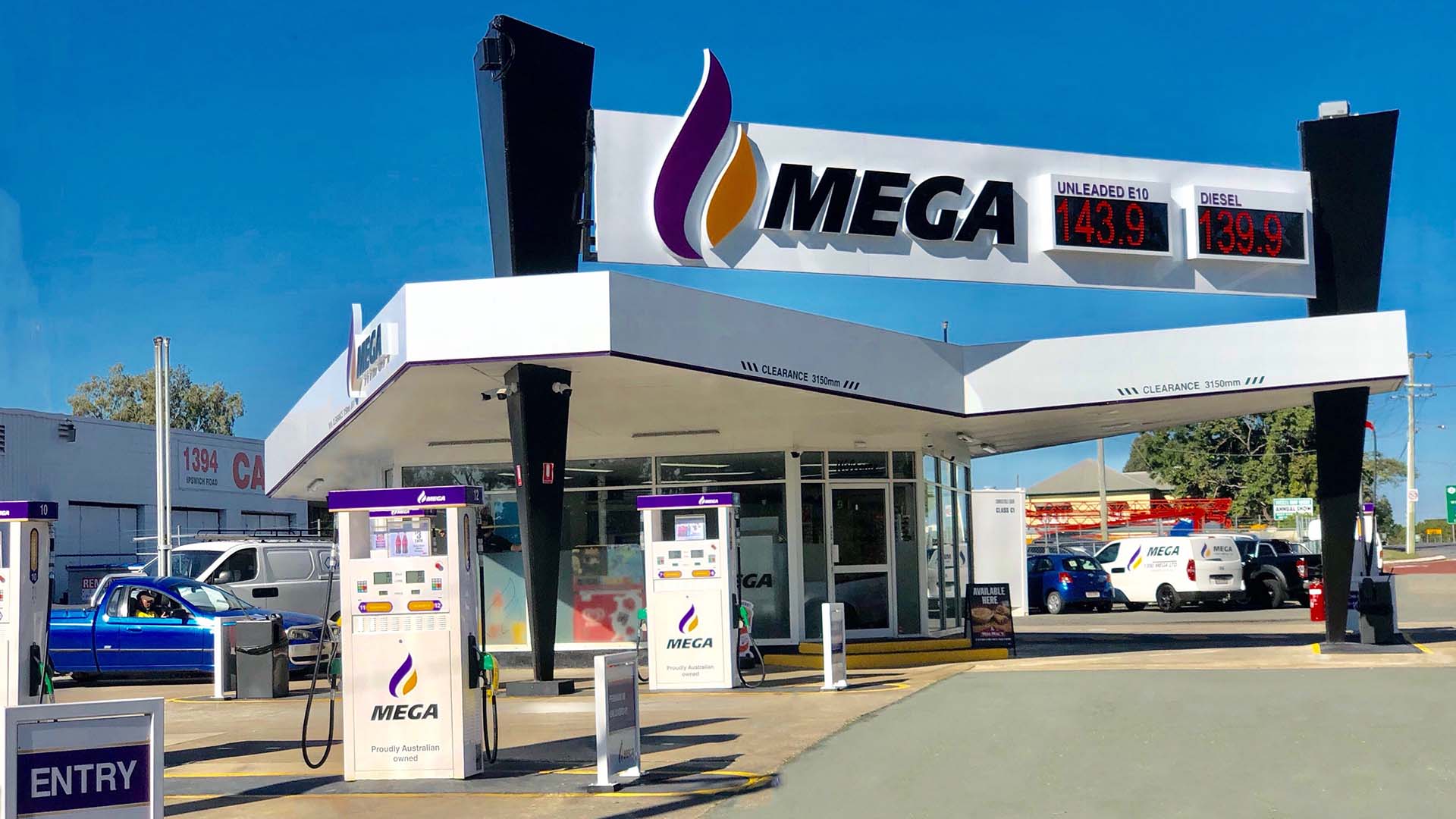 99-Cent Petrol at Mega Fuels