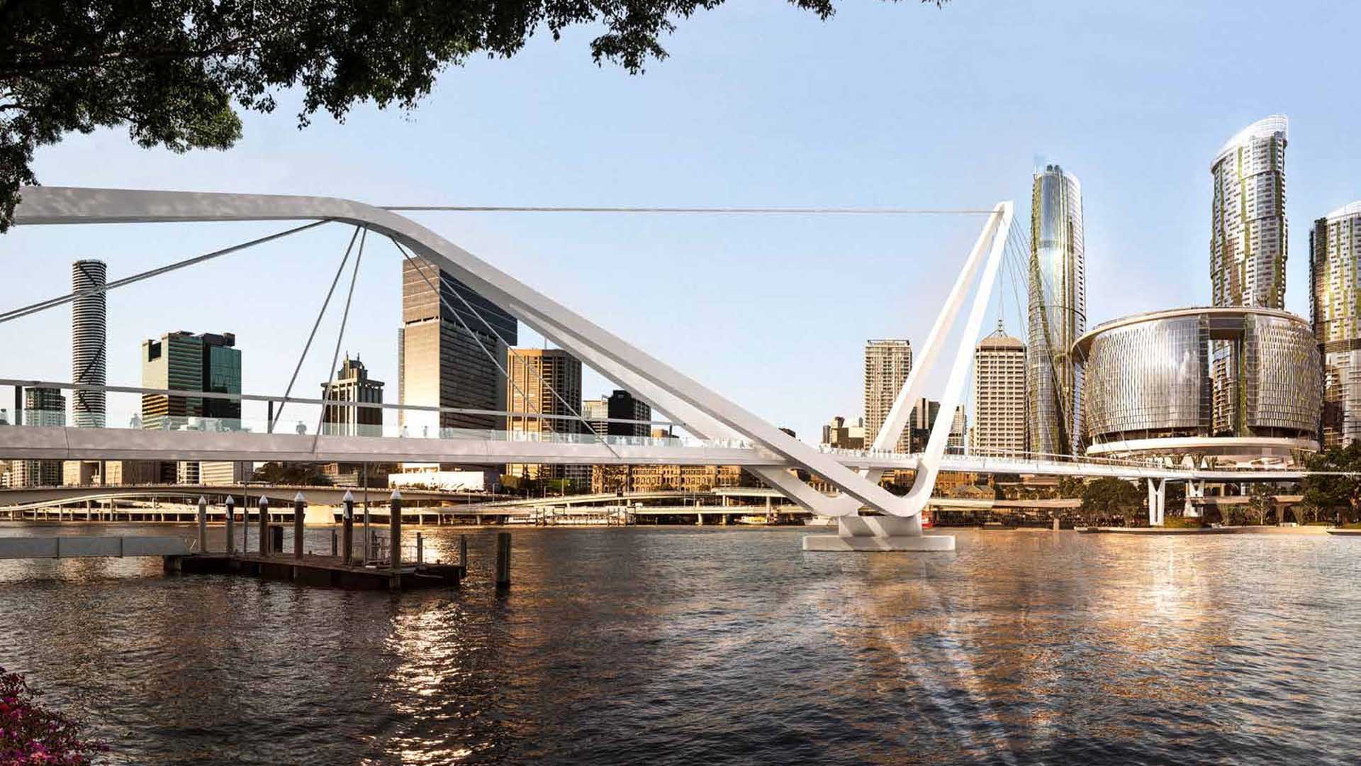 Brisbane River Is Getting Yet Another CBD Pedestrian Bridge