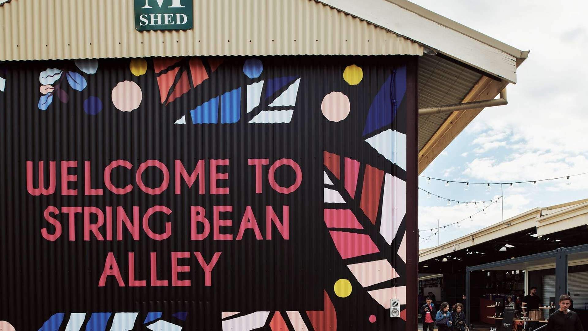 The Queen Victoria Market's Fairy Light-Lit String Bean Alley Has Reopened with 26 Shops