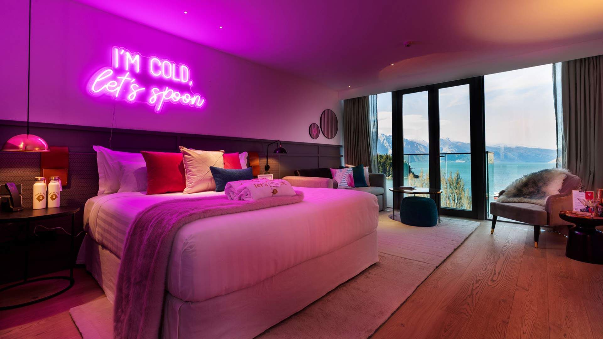 A Halo Top-Themed Hotel Suite with All-You-Can-Eat Ice Cream Is Popping Up in Queenstown