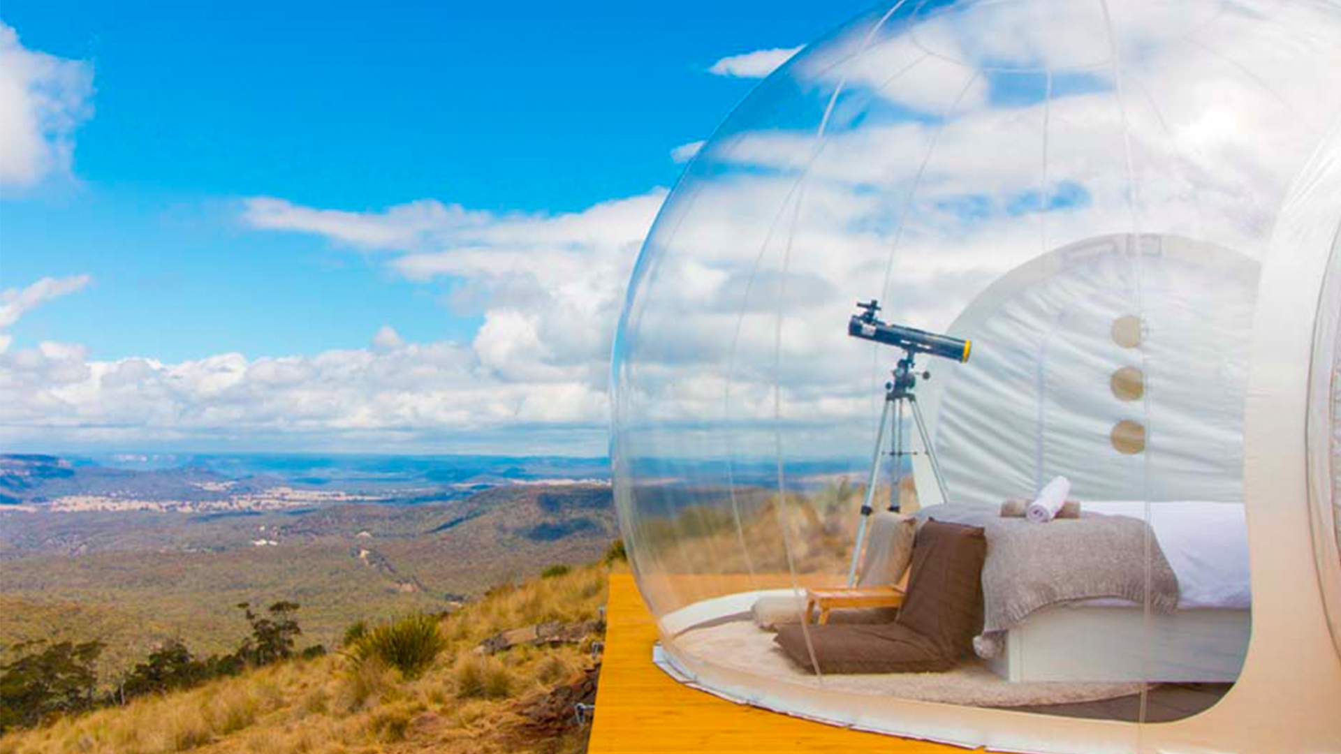 These Three Bubble Tents Located in the Middle of the NSW Bush Are Perfect for Weekend Getaways