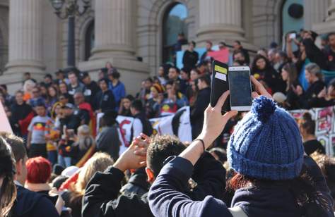 A Huge NAIDOC Week March Has Shutdown Melbourne's CBD