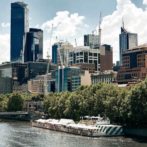 Arbory's Floating Bar Is Returning to the Yarra with Miami-Inspired Cabanas and an Onboard Pool