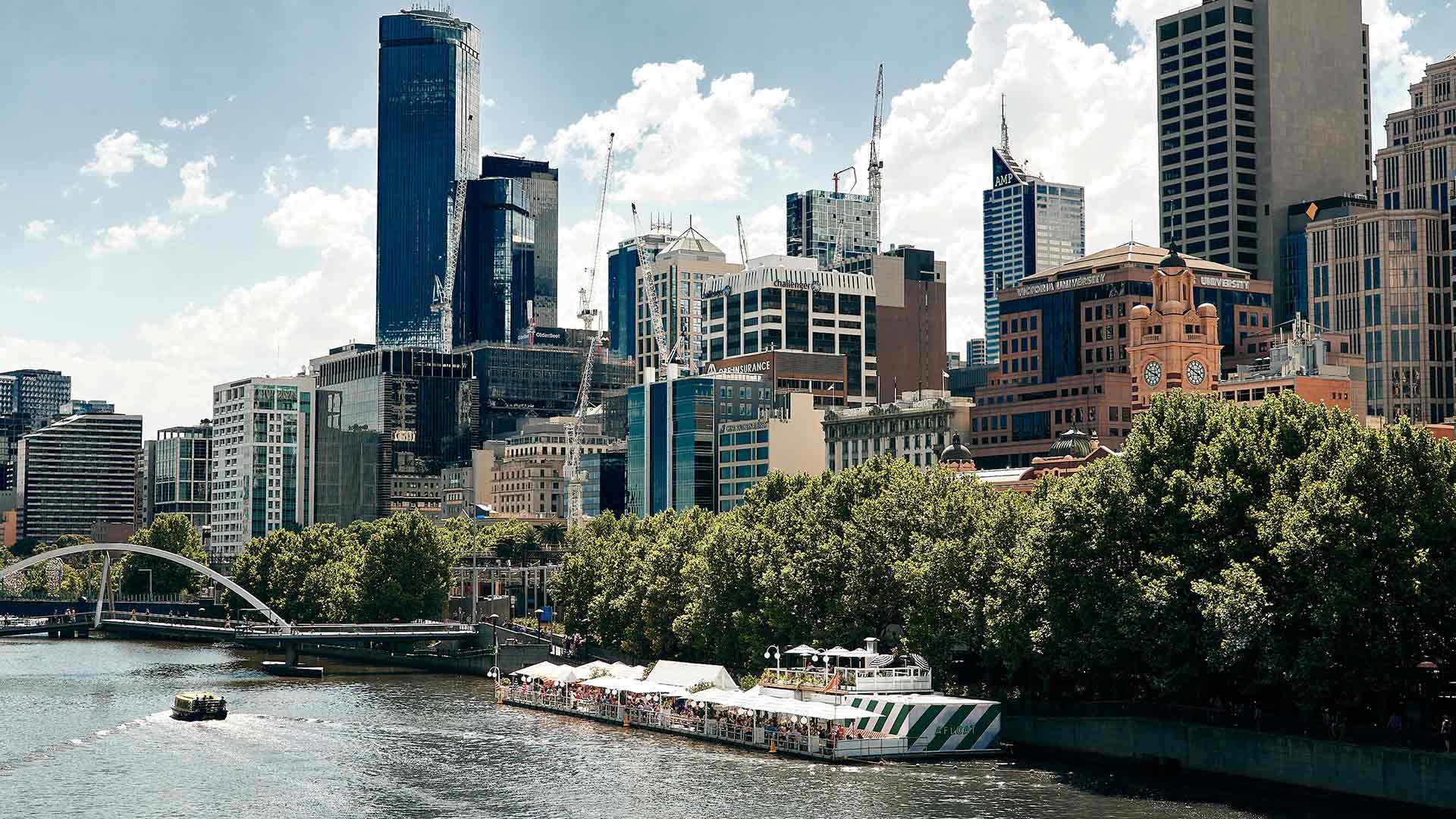 Arbory's Floating Bar Is Returning to the Yarra with Miami-Inspired Cabanas and an Onboard Pool