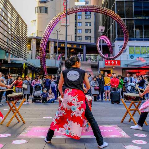 World Square's Cherry Blossom Festival