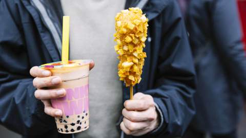 Chunky Town Is Melbourne's New Hole-in-the-Wall Serving Up a Cheesy Korean Street Food Snack