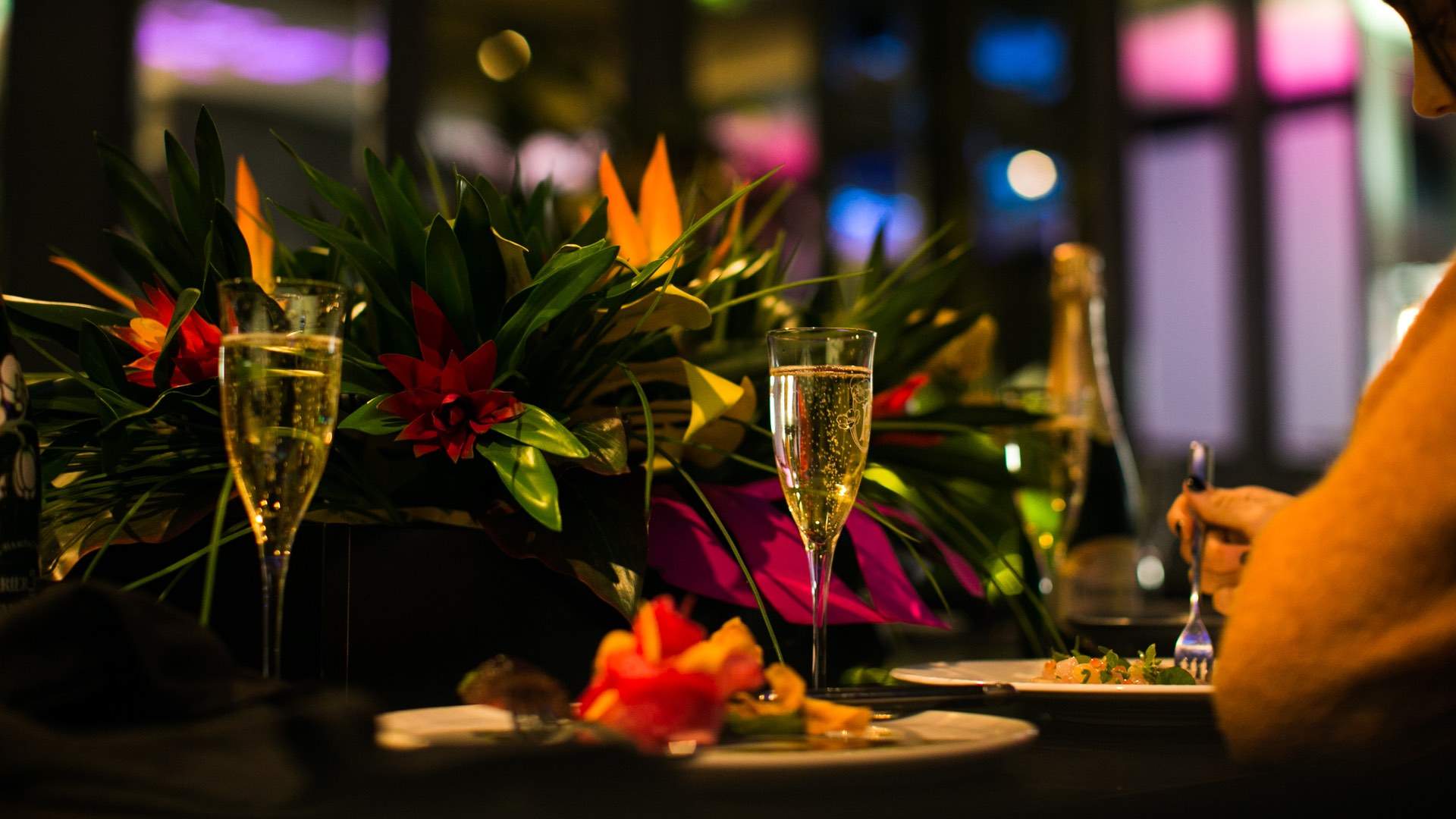 A Look Inside QT Melbourne's Lavish New Plant-Filled Private Champagne Room