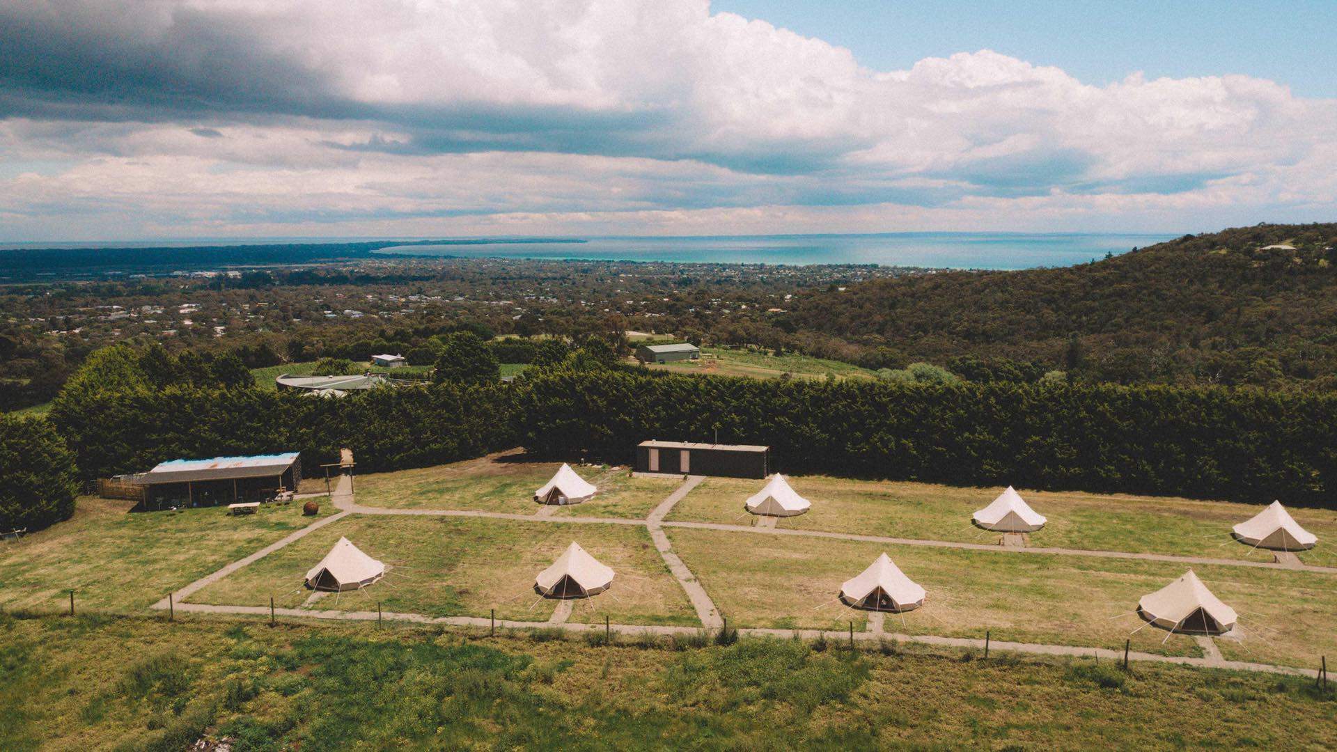 You Will Soon Be Able to Glamp in a Vineyard on Victoria's Mornington Peninsula All Year-Round