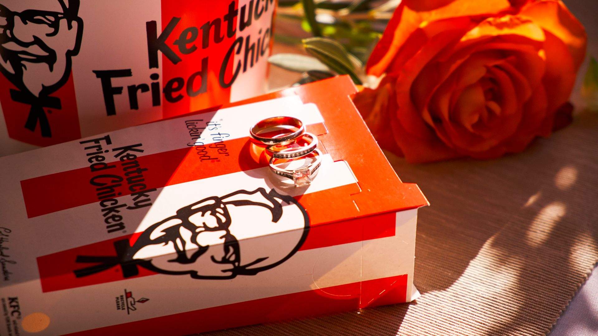 KFC Has Launched a Wedding Service If Your Relationship Is Based on Undying Love for Fried Chicken