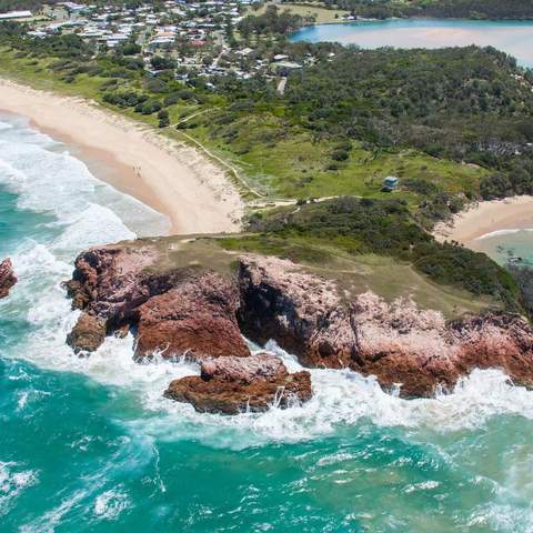 Red Rock Beach - one of the best beaches in Australia