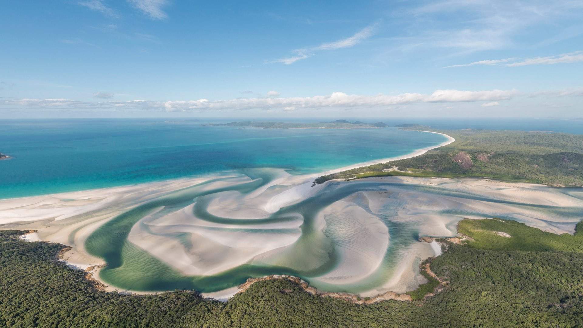 Whitehaven Beach - one of the best beaches in Australia.