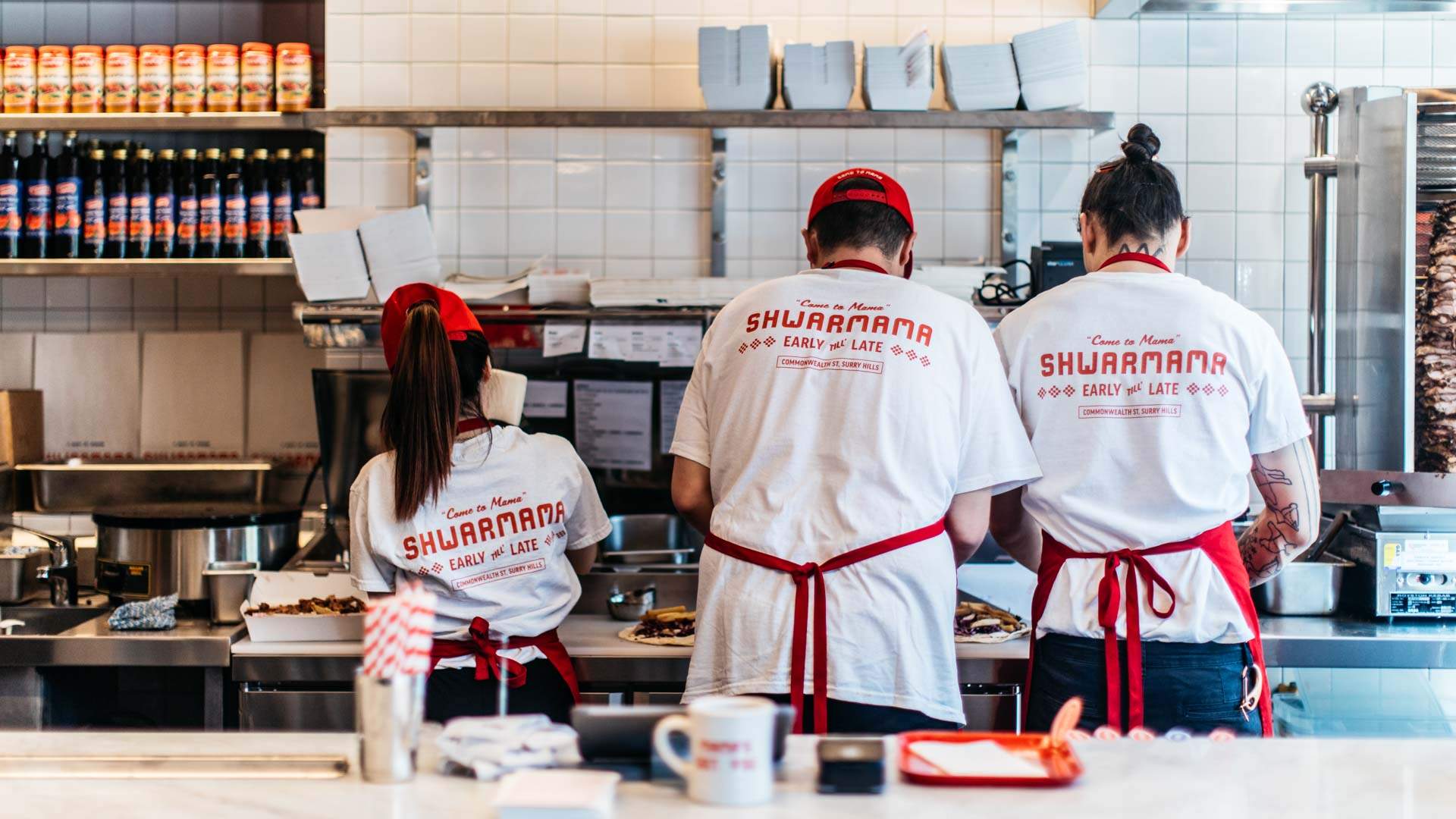 Shwarmama Is Surry Hills' New Hole-in-the-Wall Kebab Shop by Ester's Mat Lindsay