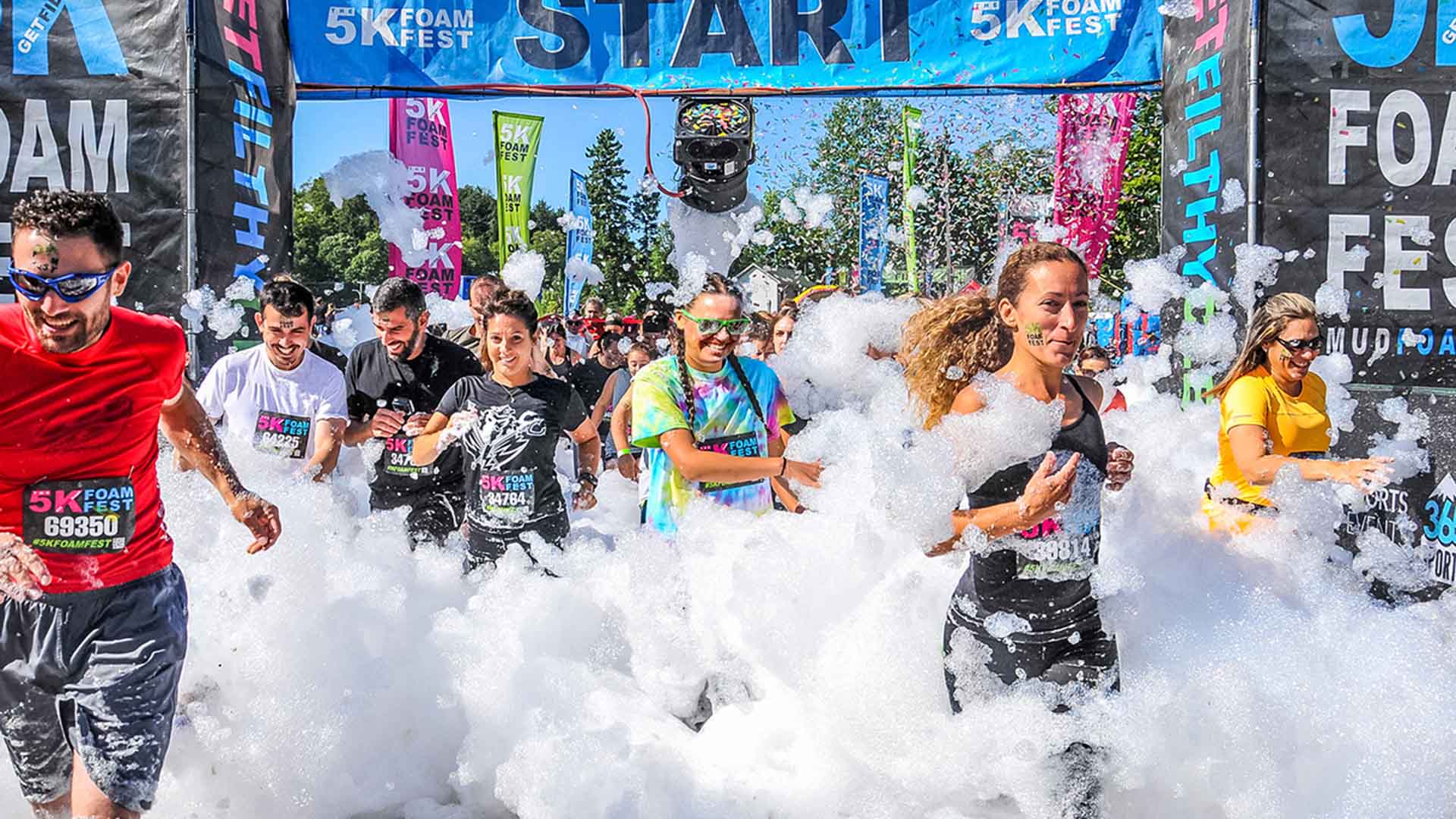 5K Foam Fest, Melbourne