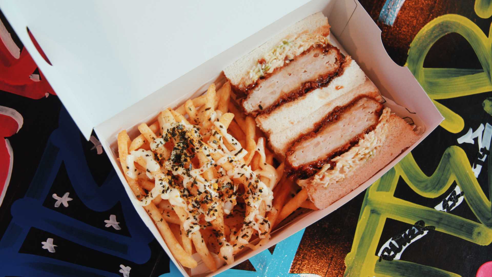 Butter fried chicken Parramatta Lanes