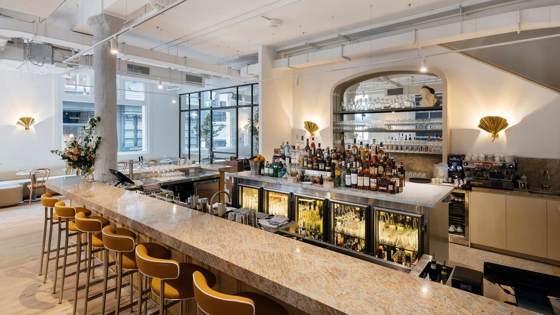 The Mulberry Group's Newest Restaurant Hazel Has Opened Inside a Historic CBD Building