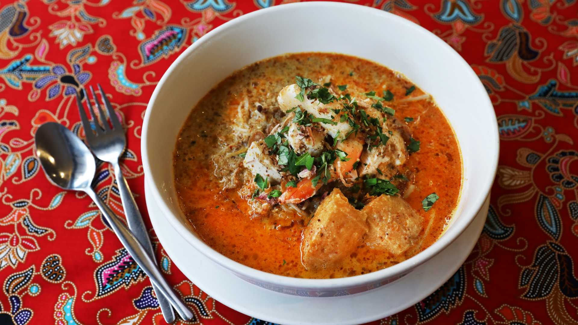 Laksa from Temasek Parramatta